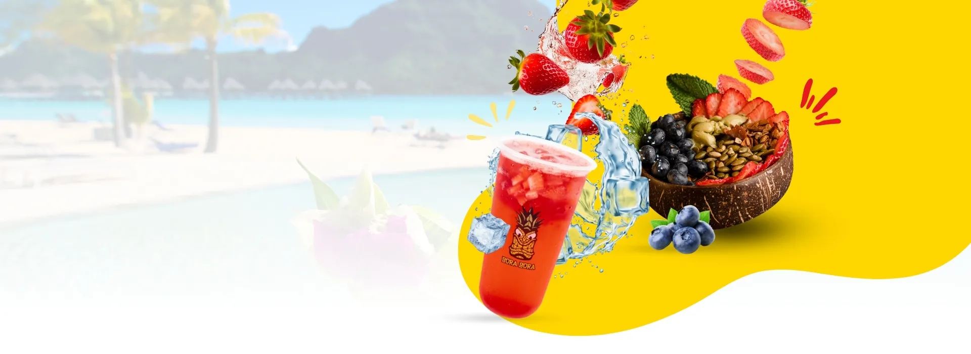 Bora Bora Smoothie Cafe refreshing drinks